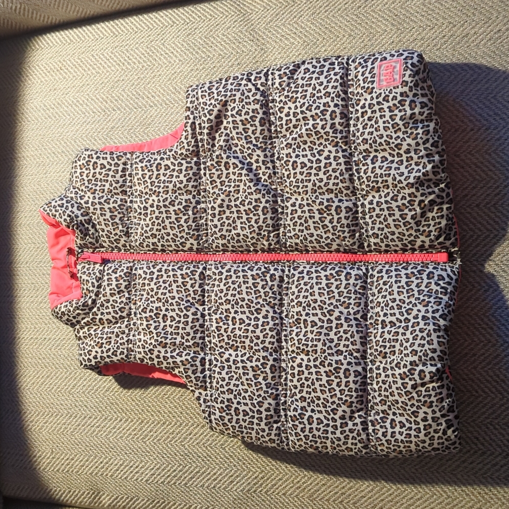 Gap kids leopard and pink vest